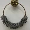 Brass Crystal Drop Pendant | Handcrafted Single Pendant Light thumbnail 2