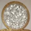 Hand-Forged Brass & Artisan Glass Wall Sconce Set | 4-Piece Textured Sconce thumbnail 4