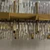Crown Crystal Ring Chandelier | Tiered Gold & Crystal Statement Light thumbnail 2