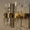 Crown Crystal Ring Chandelier | Tiered Gold & Crystal Statement Light thumbnail 3