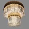 Empire Two-Tier Crystal Chandelier thumbnail 1