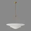 Sculptural Plaster Pendant Light | Contemporary Artisan Lighting thumbnail 1