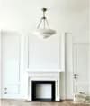 Sculptural Plaster Pendant Light | Contemporary Artisan Lighting thumbnail 3