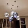 Lava Melt Molten Acrylic Pendant Cluster | Custom Modern Chandelier thumbnail 1